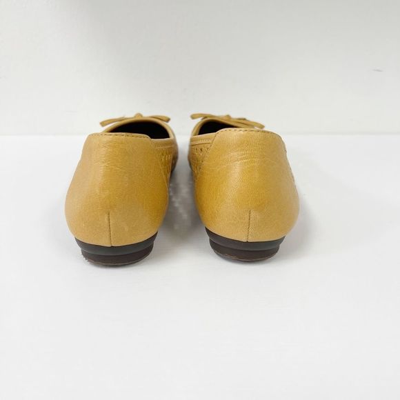 Patricia Nash Bettina Mustard Woven Ballet Flats 7.5 - Picture 2 of 8